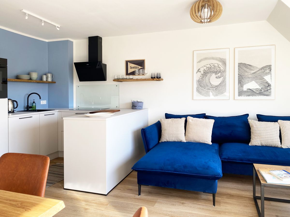 Wohnbereich Blick zur Küche